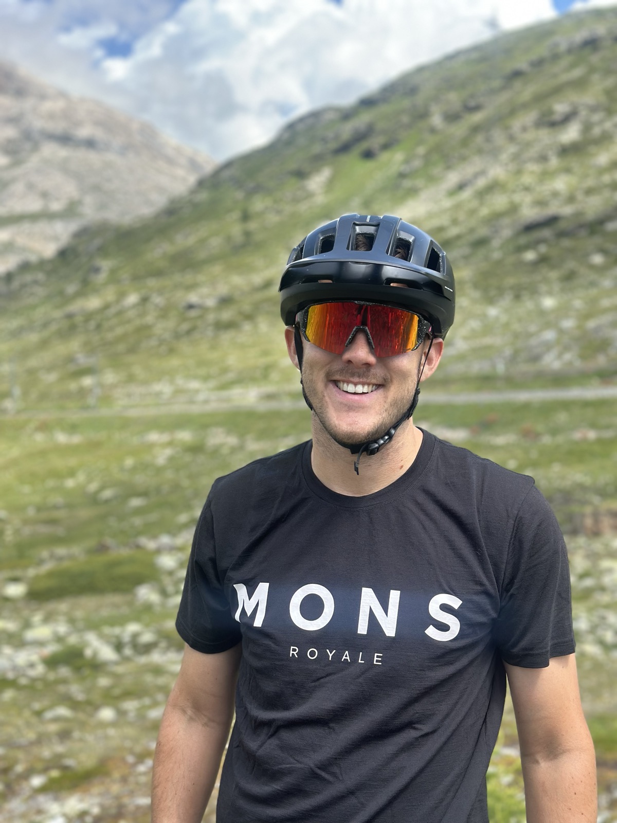 Nico auf einer Mountainbike-Tour